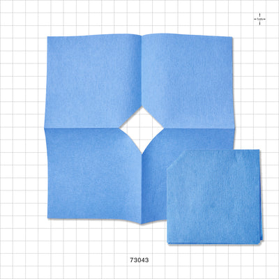 Fenestrated Drape - 6 inch x 6 inch  (153 mm x 153 mm) - 73043