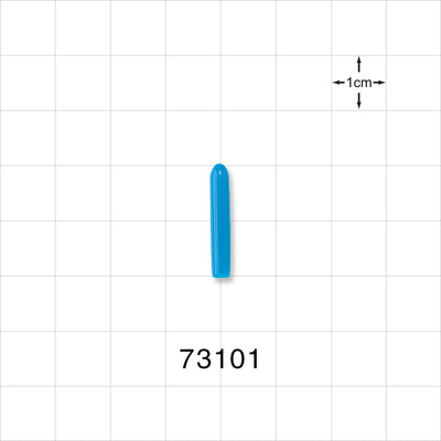 Instrument Guard, Non-Vented, Blue - 0.08 inch x 0.75 inch (2 mm x 19.1 mm) - 73101