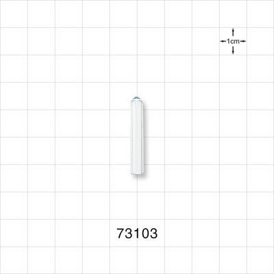 Instrument Guard, Non-Vented, Clear - 0.13 inch x 1 inch (3.2 mm x 25.4 mm) - 73103