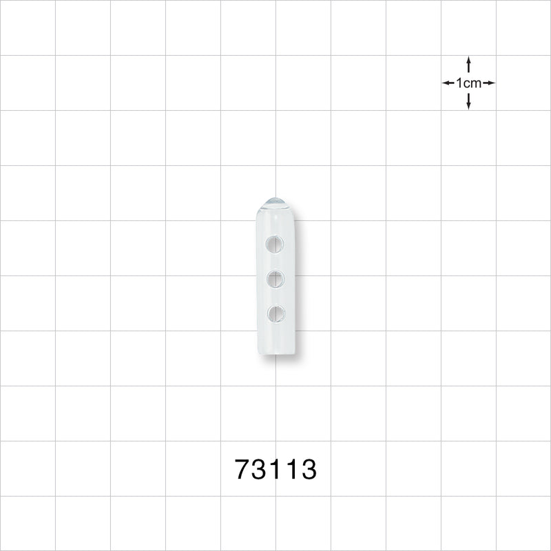 Instrument Guard, Vented, Clear - 0.19 inch x 1 inch (4.8 mm x 25.4 mm) - 73113