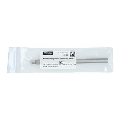 Myco Medical Supplies -Stainless Steel Chisel Blade Handle 4.19" 6003-06