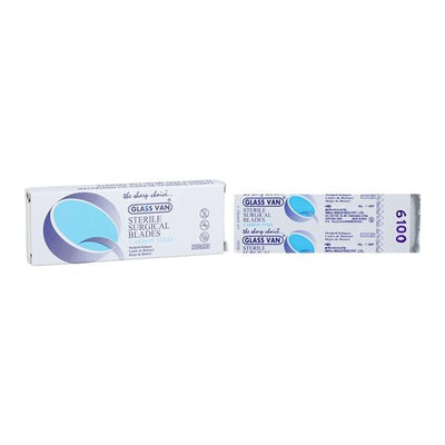 Myco Medical Supplies -Glassvan Carbon Steel Sterile Mini Blade Blade #61 2002-61