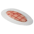 Ferris Mfg Corp PolyMem Shape Hydrophilic QuadraFoam Pre-Cut Dressing 2x3" Sterile Oval #3 LF  - 8023