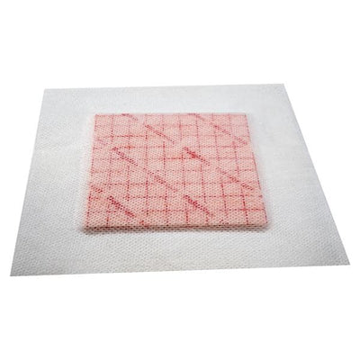 Ferris Mfg Corp PolyMem Polymeric Dressing 6x6" Adherent Pink Absorbent  - 7606