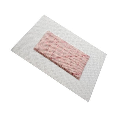 Ferris Mfg Corp PolyMem Hydrophilic QuadraFoam Island Dressing 4x5" Sterile Non-Adherent Adhs LF - 7405