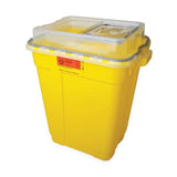 Becton-Dickinson -Chemotherapy Sharps Container 19gal Yellow 26.25x20x14.75" Hinge Lid Plastic 5/Case 305613