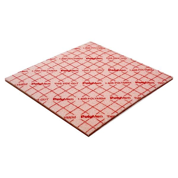 Ferris Mfg Corp PolyMem Hydrophilic Dressing 5x5" Sterile Non-Adherent Non-Adhesive Pink Abs LF, 2 BX/CA - 5055
