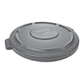 Newell Brands Dist. LLC Lid Can Brute Resin Self-Draining Channels Snap-On Closure UV Inhibitor f/ 55gal Containers 3/Case - FG265400GRAY