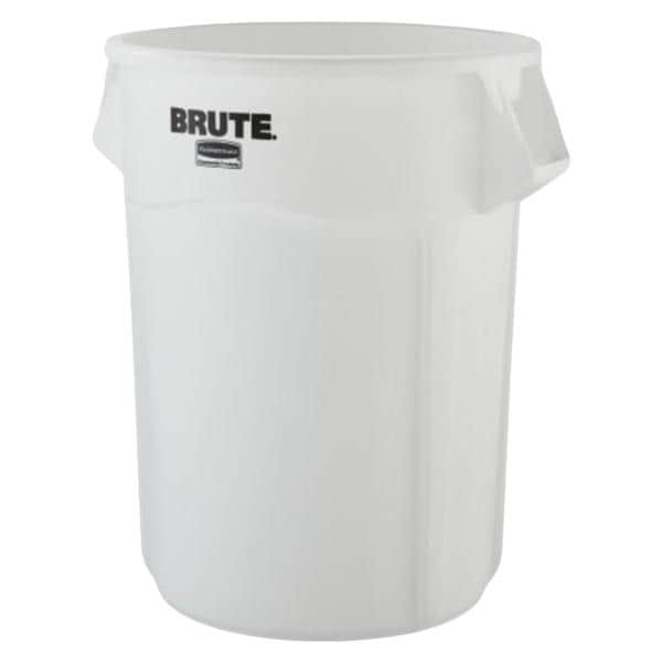 Newell Brands Dist. LLC Can Trash Brute Polyethylene Integrated Cinches Vented/Rounded Handles 3/Case - FG265500WHT