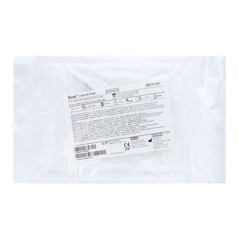 Bard Medical Division Drain Channel Silicone 10Fr 1/8" 3/4 Fluted Round Tip With Trocar Sterile 10/Ca- 072221