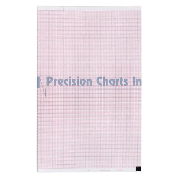 Precision Charts Inc Nihon Kohden ECG/EKG Recording Paper New Case of 10 - PA9100Z