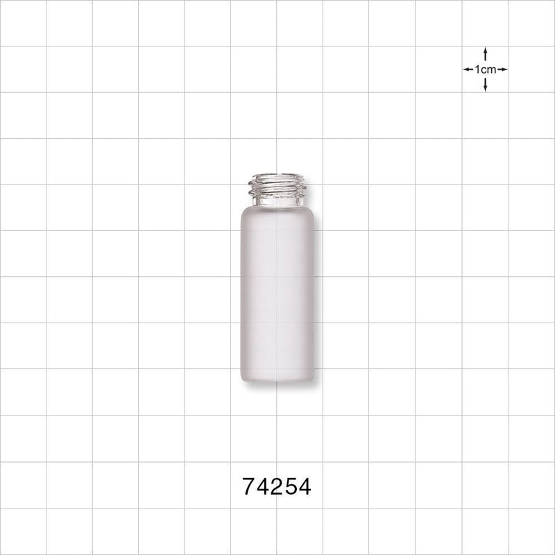 Glass Bottle, Frosted - 5 ml, 0.17 oz.; Neck Finish: 13/415 - 74254
