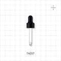 Dropper Cap, Black For 74252, 74253, 74254 - Fits Neck Finish: 13/415 - 74257