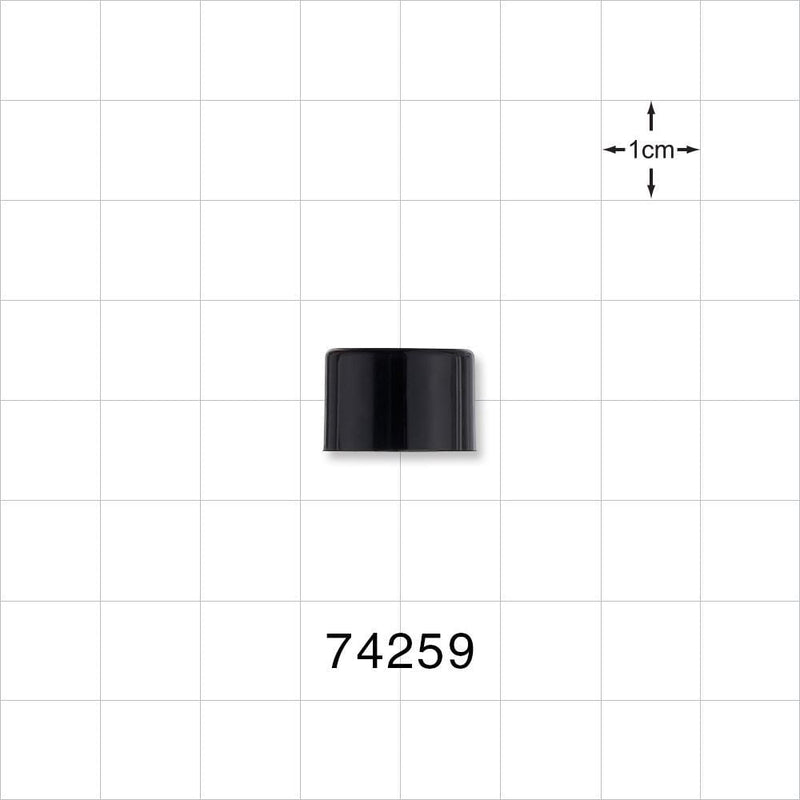 Screw Cap, Black for 74249, 74250, 74251, 74252, 74253, 74254 - Fits Neck Finish: 13/415 - 74259