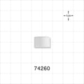 Screw Cap, White for 74249, 74250, 74251, 74252, 74253, 74254 - Fits Neck Finish: 13/415 - 74260