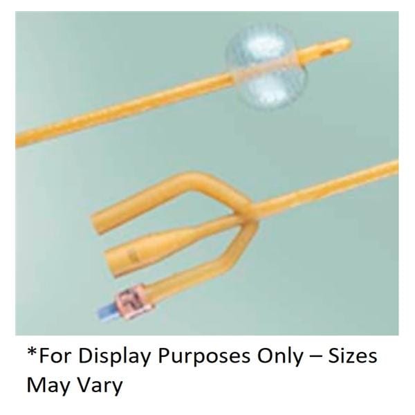 Bard Medical Division Catheter Foley Bardex 20Fr 5cc Shrt Rnd Tp Silver/Hydrogel Coated 3-Way 16 12/Bx - 0119SI20
