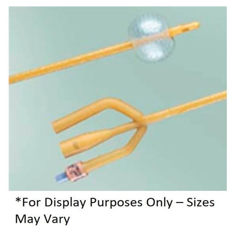 Bard Medical Division Catheter Foley Bardex 20Fr 5cc Shrt Rnd Tp Silver/Hydrogel Coated 3-Way 16 12/Bx - 0119SI20