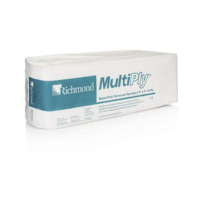 Richmond Dental Company Multiply Cotton Non-Woven Sponge 4x4" 8 Ply Non-Sterile - 300639