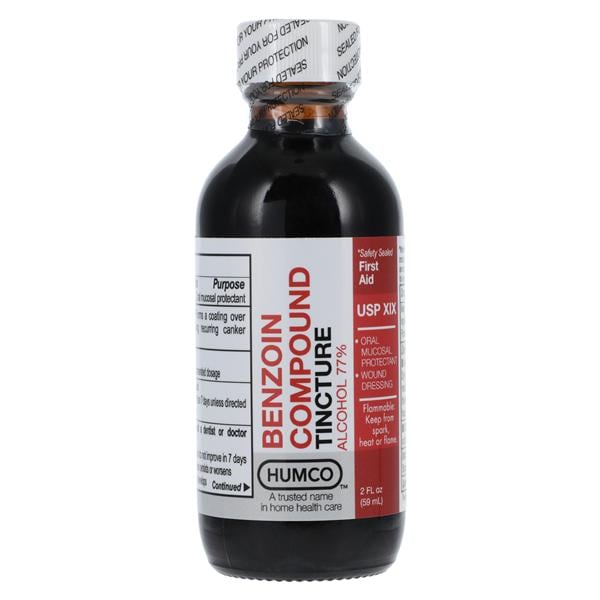 Humco Holding Group,inc Benzoin Tincture Antiseptic Compound 2oz/Bottle, 72 BT/CA - 024392001
