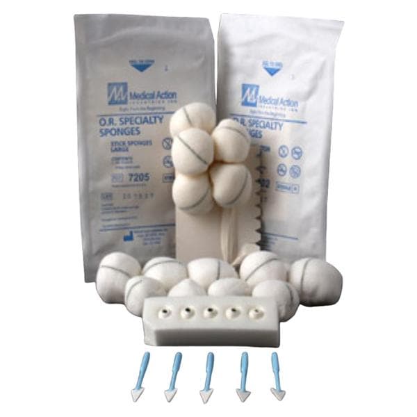 Medical Action Industries Eye Specialty Sponge Spear  - 7301