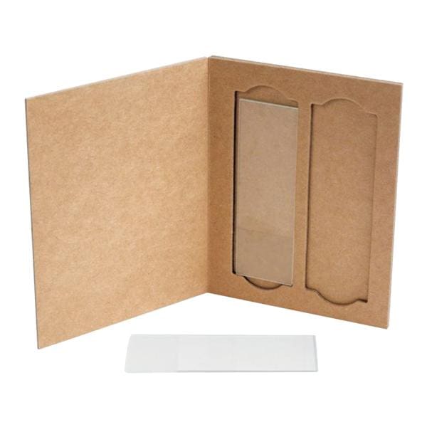 Fisher Scientific Co. Mailer Double Slide Brown 25 Place 36/Pk 36/Package - 12-587-16