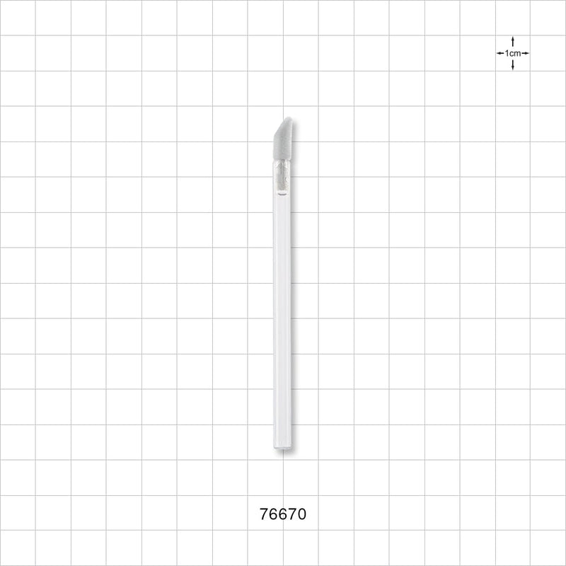 Flocked Doe Foot Lip Gloss Applicator - 3.7 inch (94 mm) - 76670
