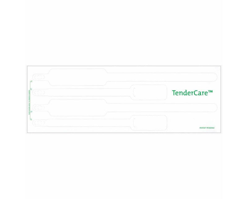 PDC Tendercare® Thermal Wristband 4pt Mother, Father, Baby Set Adhesive Closure 11" L x 1" H (Adult) 8" L x 7/8" H (Infant) White, 400 per Box | 7744-11-PDL