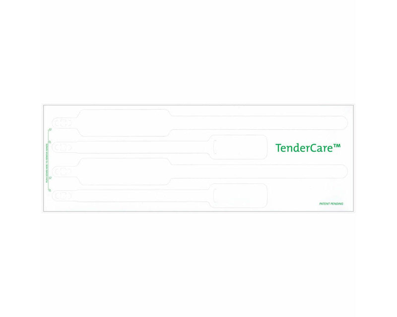 PDC Tendercare® Thermal Wristband 4pt Mother, Father, Baby Set Adhesive Closure 11" x 1" (Adult) 8" x 7/8" (Infant) White, 400 per Box | 7745-11-PDL