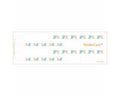 PDC Tendercare® Thermal Wristband 4pt Mother, Father, Baby Set Adhesive Closure 11" L x 1" H (Adult) 8" L x 7/8" H (Infant) White With Tigers, 400 per Box |  7745-81-PDL