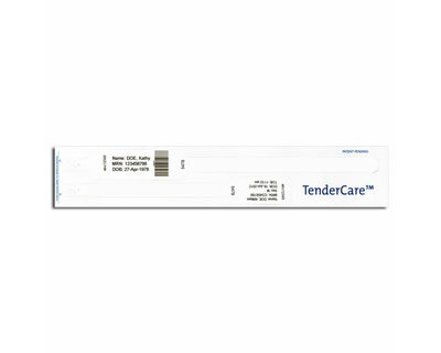 PDC Tendercare® Thermal Wristband 2pt Adult, Infant Set Adhesive Closure 11" x 1"(Adult) 8" x 7/8" (Infant) White, 240 per Box | 7750-11-PDO