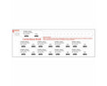 PDC ComfortBand® Plus Thermal Patient ID Wristband with Patient Labels, Adult, White, 1 1/2" Core | 7761-11-PDO