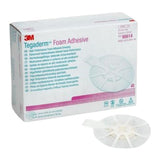 3M Medical Products Tegaderm Foam Gauze Dressing 2-3/4x3" 4 Ply Adhesive Absorbent LF, 4 BX/CA - 90614