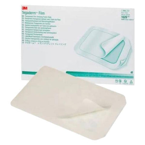 3M Medical Products Tegaderm Film Frame Style Dressing 8x12" Sterile Adhesive Adherent Trans LF  - 1629