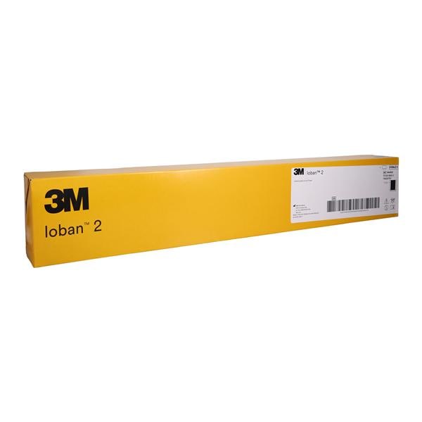 3M Medical Products Ioban 2 23x23" Sterile Surgical Drape Non-Fenestrated, 4 BX/CA - 6648EZ