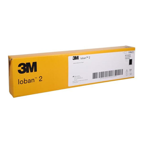 3M Medical Products Ioban 2 13x13" Sterile Surgical/Accessory Drape Non-Fenestrated, 4 BX/CA - 6640EZ