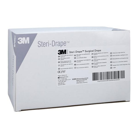 3M Medical Products Steri-Drape 25x22" Sterile Minor Procedure Drape Fenestrated, 4 BX/CA - 1092