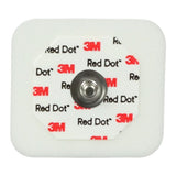 3M Medical Products Red Dot Electrocardio Electrode Adult 4x3-1/2cm Foam Disposable 50/Bg, 20 BAG/CASE - 2560