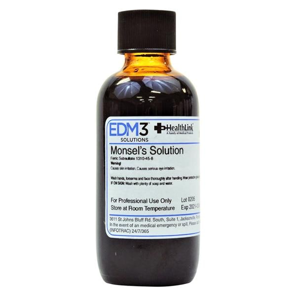EDM3, LLC  Monsel's Solution Ferric Subsulfate 2oz- 400490
