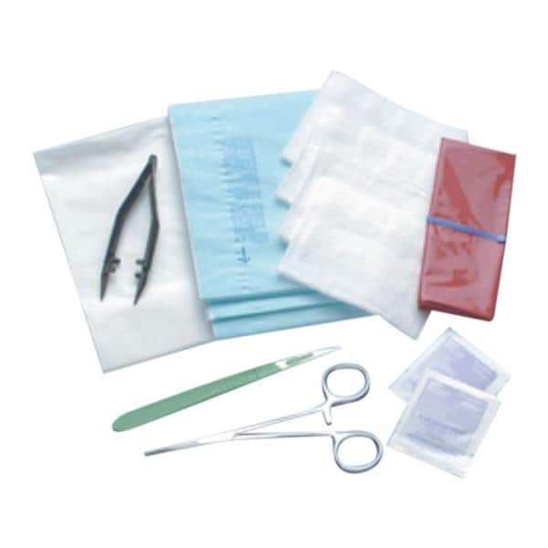 Busse Hospital Disposable Incision/Drainage Tray, 20 EA/CA - 758