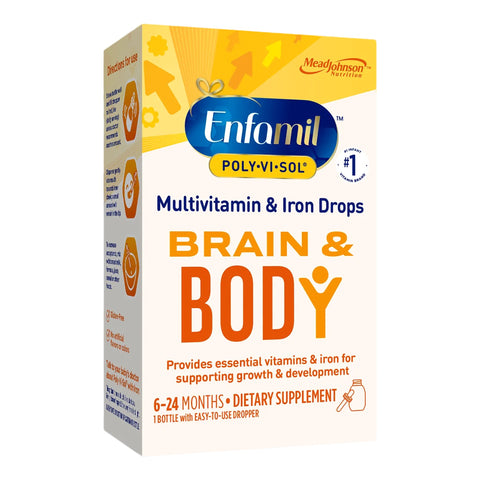 Mead Johnson Pediatric Multivitamin Supplement Poly·Vi·Sol® with Iron Vitamin A 1500 IU Strength Oral Drops 1.67 oz. - M-793519-3250 - Each