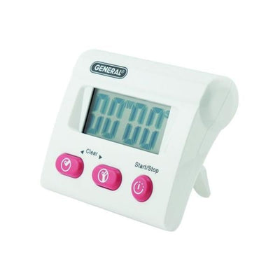 General Tools & Instruments White Timer-Stopwatch Each — TI170