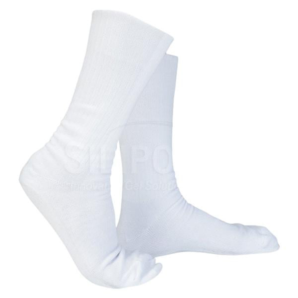 Silipos -SoftSock Compression Socks Medium US 9-11 White 10615