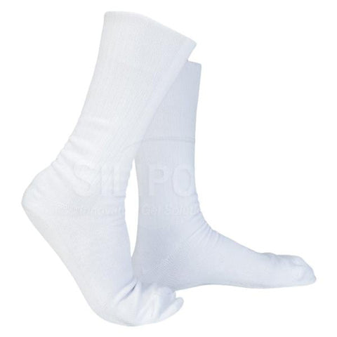 Silipos -SoftSock Compression Socks Medium US 9-11 White 10615