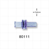 Check Valve, Female Luer Lock Inlet, Tubing Port Outlet - 0.117 inch - 0.113 inch ID (2.9 mm - 2.8 mm); 1.5 psi - 5 psi CP - 80111