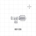 T Connector, Swivel Male Luer, 2 Female Luer Locks -  - 80126