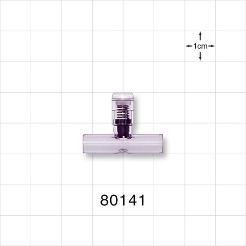 T Pressure Relief Valve - Top Port 0.281 inch OD; Bottom Ports 0.25 inch OD (7.1 mm, 6.4 mm); 2.5 psi CP (+/- 20% Crack Tolerance) - 80141