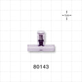 T Pressure Relief Valve - Top Port 0.281 inch OD; Bottom Ports 0.25 inch OD (7.1 mm, 6.4 mm); 30 psi CP (+/- 10% Crack Tolerance) - 80143