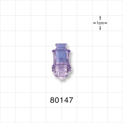 Needleless Injection Site, Swabbable, Female Luer Lock, Male Luer Lock -  - 80147