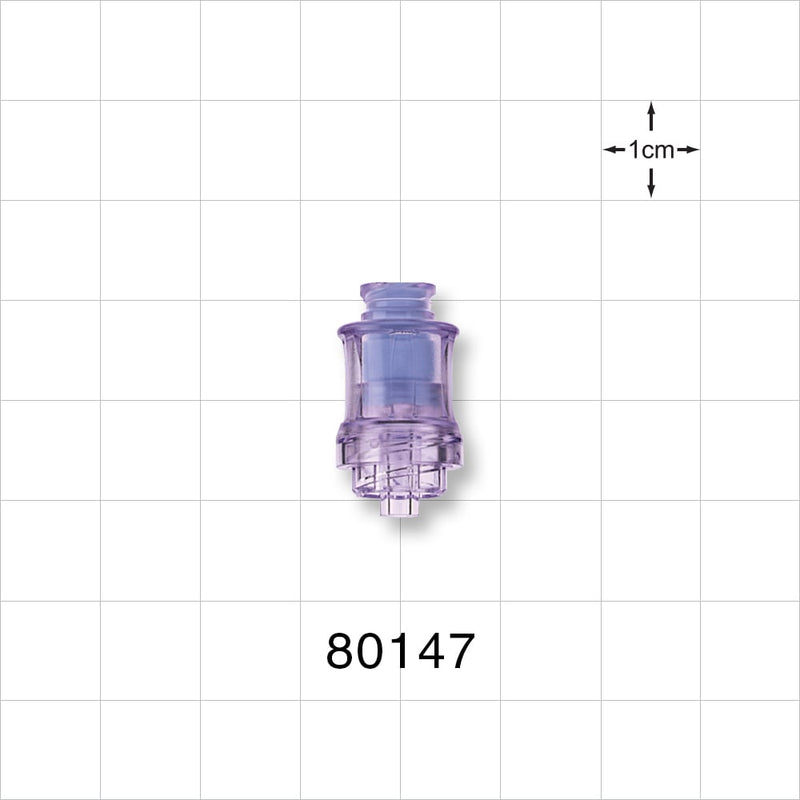 Needleless Injection Site, Swabbable, Female Luer Lock, Male Luer Lock -  - 80147