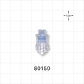 Needleless Injection Site, Swabbable, Female Luer Lock, Male Luer Lock -  - 80150